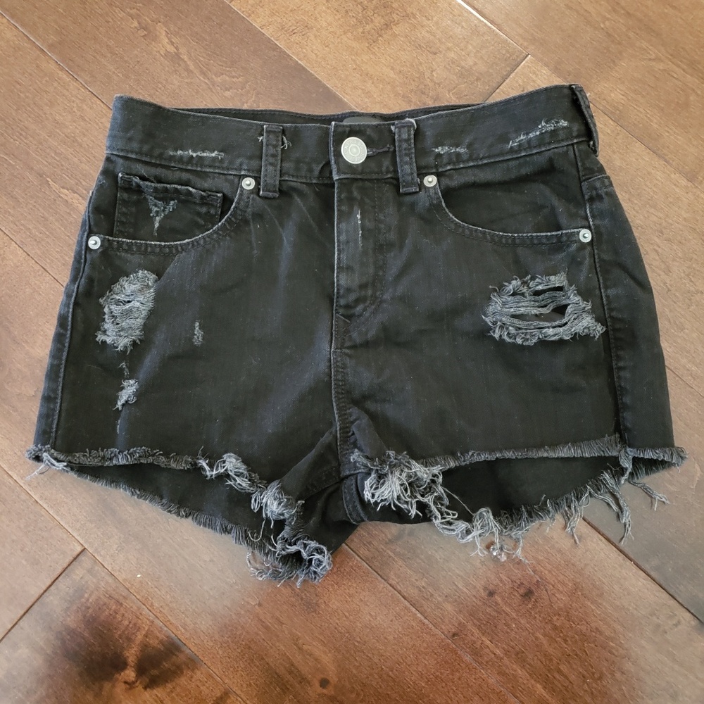 FINAL PRICE: Express Cutt Off Jean Short - Picture 1 of 2